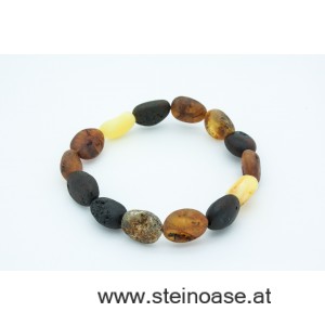 Armband Natur-Bernstein 'matt'